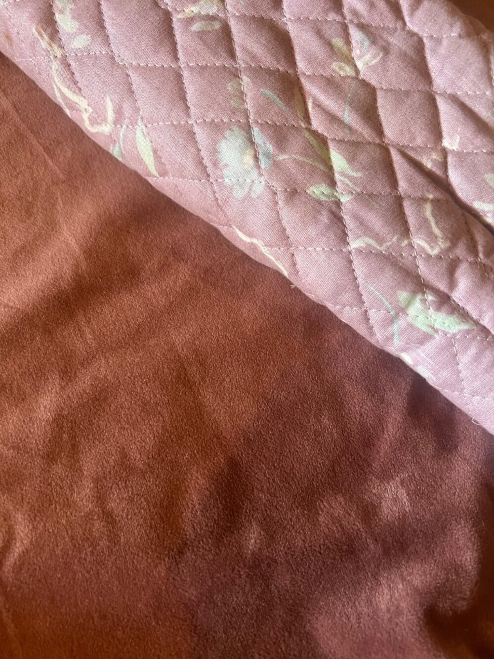 Sag Harbor Dusty Rose Pillow Cover With Velvet Back & Hidden Zipper - Picture 10 of 10